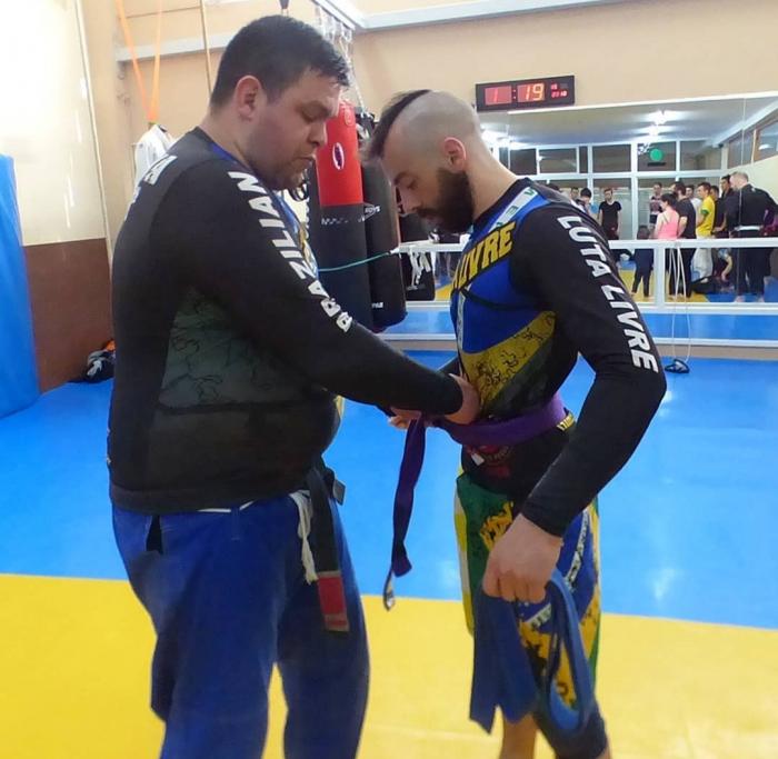 Purple belt · April 15, 2017 · Promoted by Gilberto García Cerqueira "Betinho" y Bruno García Cerqueira