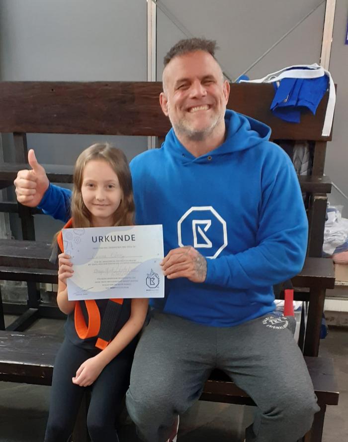 Orange belt · December 15, 2022 · Promoted by Sascha Ernst