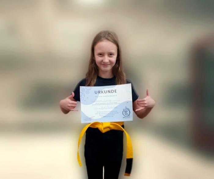 Yellow belt · October 21, 2021 · Promoted by Sascha Ernst