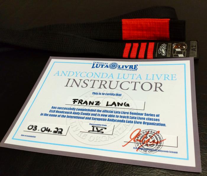 Andyconda LL Instructor Grade IV