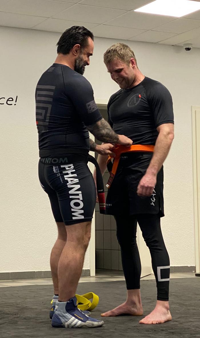 Orange belt · March 12, 2023 · Promoted by Les