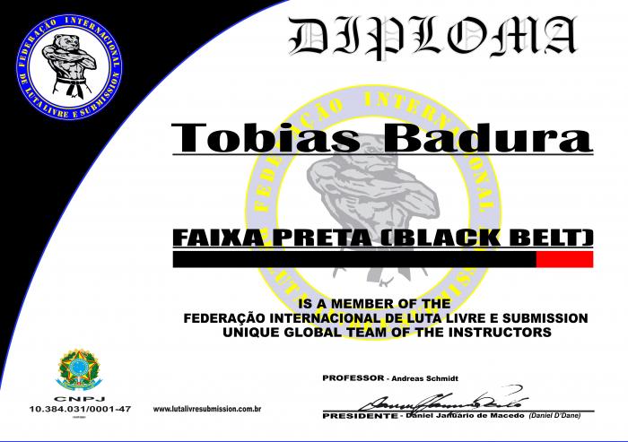 Black belt · June 27, 2021 · Promoted by Andreas Schmidt