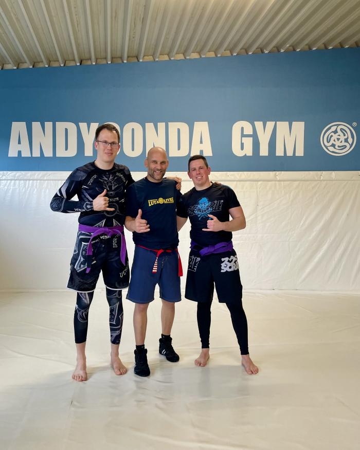 Purple belt · April 30, 2023 · Promoted by Andreas "Andyconda" Schmidt
