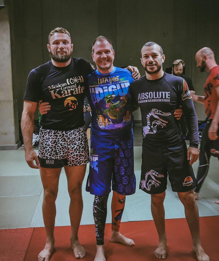 Rolling with legends