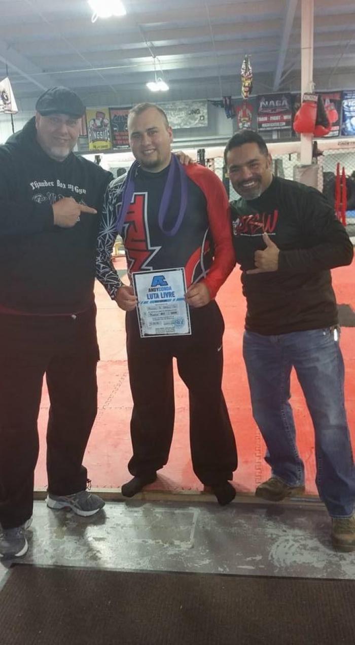 Purple belt · December 21, 2016 · Promoted by Ty Pilgrim