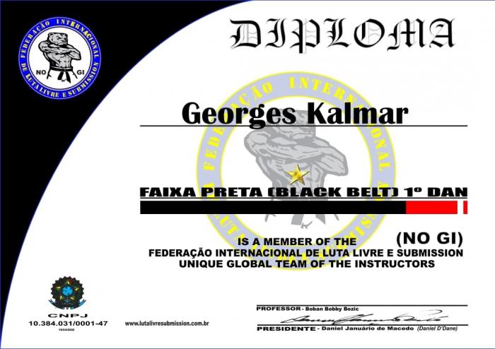 Black belt 1st degree · July 14, 2023 · Promoted by Boban Bozic