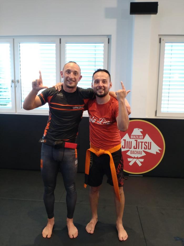 Orange belt · September 8, 2023 · Promoted by Franz Lang
