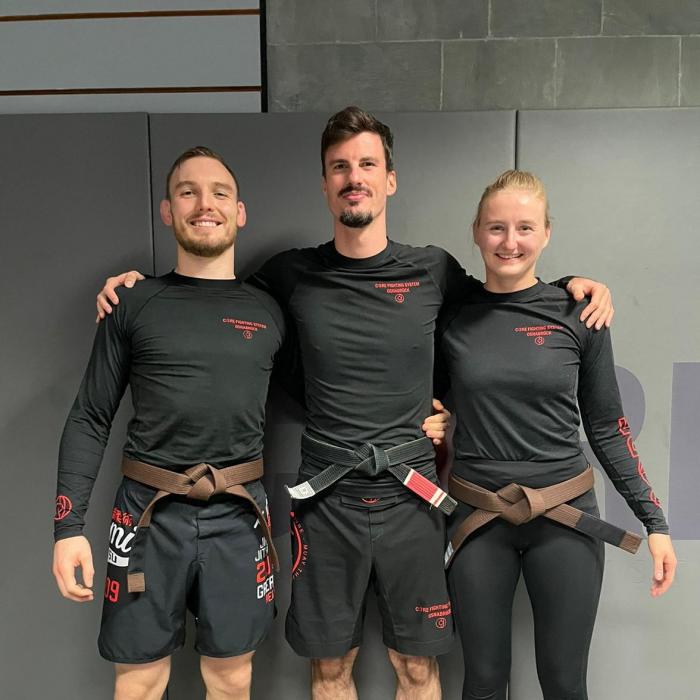 Brown belt · September 21, 2023 · Promoted by Dennis Gabriel Schindler