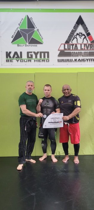Black belt 1st degree · June 6, 2026 · Promoted by Boban Bozic