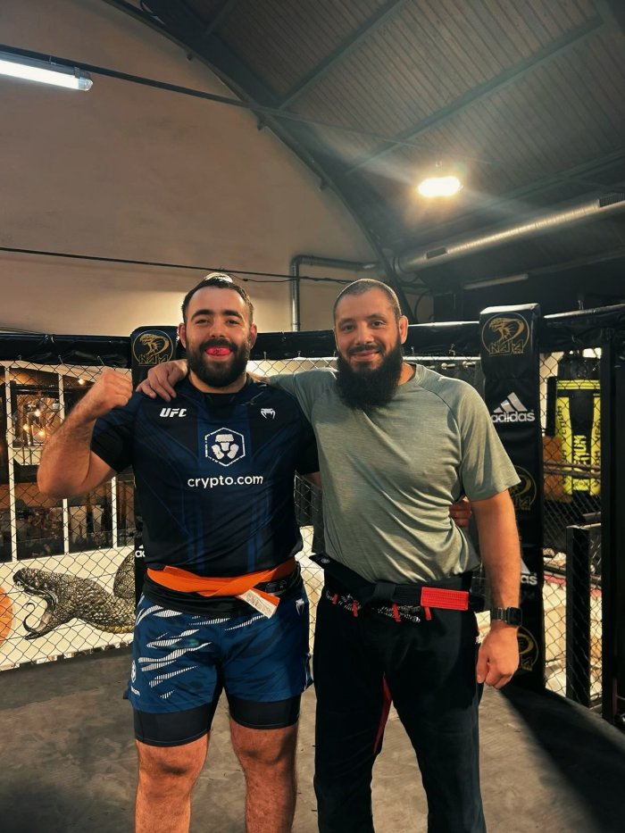 Orange belt · April 4, 2026 · Promoted by Walid Seghir